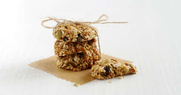 Galletas de avena con frutos secos