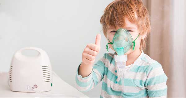 Uso de nebulizador para el asma en