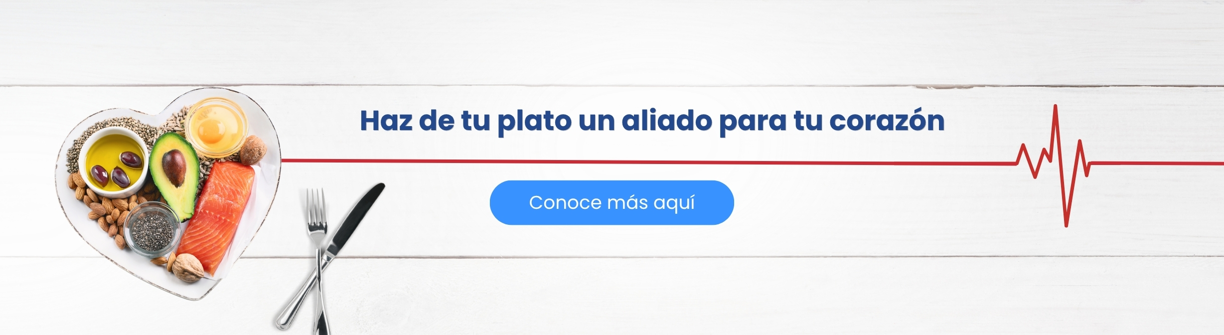 Haz de tu plato un aliado para tu corazón Conoce cómo hacerlo